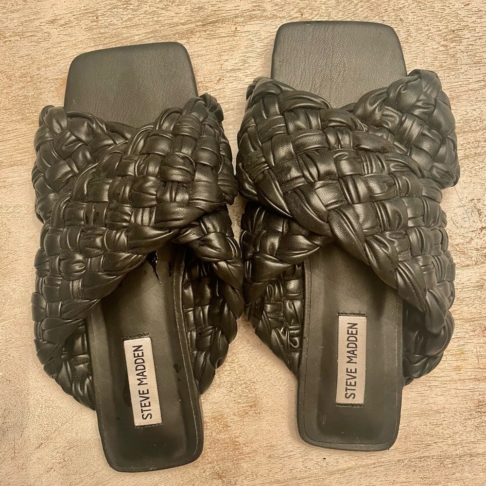 Steve Madden braided sandals